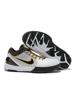 NIKE KOBE 4 PROTRO x WHITE BLACK DEL SOL