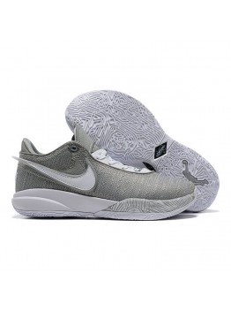 NIKE LEBRON 20 x GREY WOLF