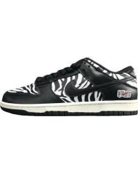 NIKE SB DUNK x QUARTERSNACKS ZEBRA