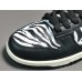 NIKE SB DUNK x QUARTERSNACKS ZEBRA