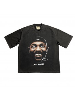 KENDRICK LAMAR VINTAGE GRAPHIC TEE DARK GREY