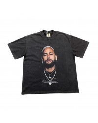 NEYMAR VINTAGE GRAPHIC TEE DARK GREY