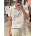 Prada Classic White Polo Shirt