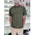 Prada Classic Olive Green Polo Shirt