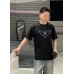 Prada Black T-Shirt with Logo Design