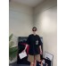 Prada Black T-Shirt with Geometric Pocket Design