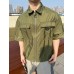 Prada Olive Green Short-Sleeve Jacket