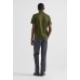 Prada Classic Olive Green Polo Shirt