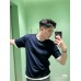 Prada Navy Blue Double Layer T-Shirt