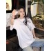 Prada Triangle Spray Paint Logo T-Shirt (White)