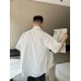 Prada Short-Sleeve Button-Up Shirt (White)