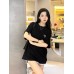 Prada Milano Logo Black T-Shirt