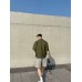 Prada Olive Green Short-Sleeve Jacket