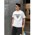 Prada Milano White Emblem T-Shirt