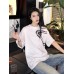Prada Triangle Spray Paint Logo T-Shirt (White)