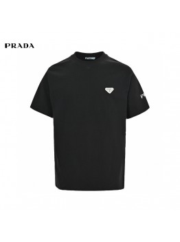 Prada Logo T-Shirt (Black)