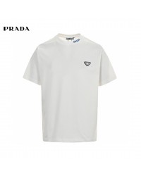 Prada Milano Logo T-Shirt (White)