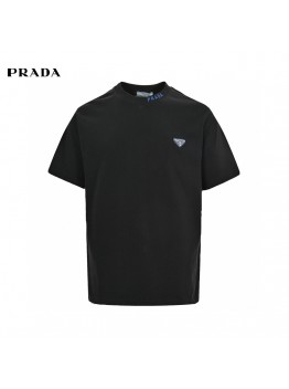 Prada Milano Logo T-Shirt (Black)
