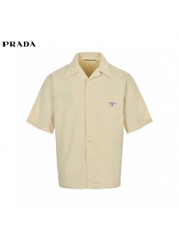 Prada Short-Sleeve Button-Up Shirt
