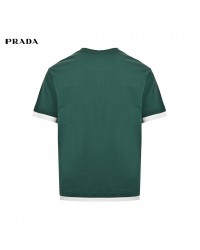 Prada Green Double Layer T-Shirt