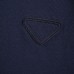 Prada Navy Blue Double Layer T-Shirt