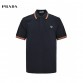 Prada Logo Patch Polo Shirt