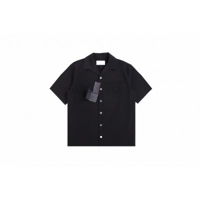 Prada Short-Sleeve Button-Up Shirt