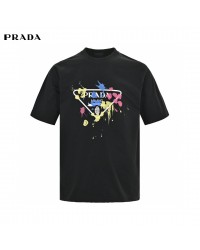 Prada T-Shirt - Paint Splatter Logo