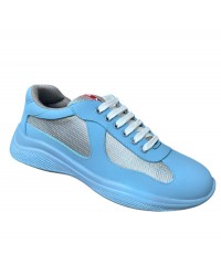 PRADA AMERICA'S CUP SOFT RUBBER LIGHT BLUE SILVER