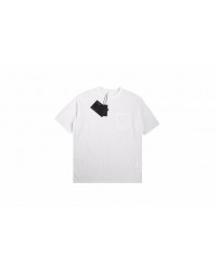 Prada Logo Pocket T-Shirt (White)