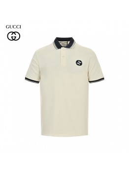 Prada Logo Patch Polo Shirt
