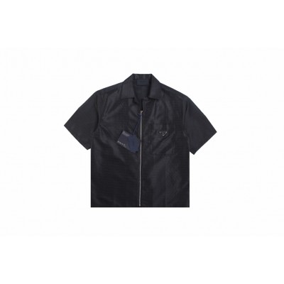 Prada Zip-Up Shirt