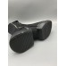 Rick Owens Black High-Top Canvas Boots