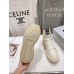 Rick Owens Cream High-Top Sneakers