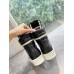 Rick Owens Geobasket Sneakers - Cream and Black