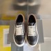 Rick Owens Black and Brown Low-Top Sneakers
