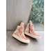 Rick Owens Geobasket Sneakers - Pink Pony Hair