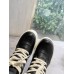 Rick Owens Geobasket Sneakers - Black and Cream