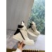 Rick Owens Geobasket Sneakers - Cream and Black