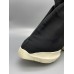 Rick Owens Black High-Top Canvas Boots