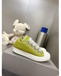 Rick Owens Low Top Ramones in Pistachio