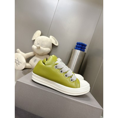 Rick Owens Low Top Ramones in Pistachio