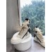 Rick Owens Geobasket Sneakers - Cream and Black