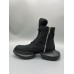 Rick Owens Black High-Top Platform Boots