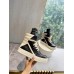 Rick Owens Geobasket Sneakers - Black and Cream