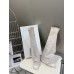 Rick Owens White Over-the-Knee Boots