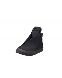 Rick Owens Black High-Top Wrap Sneakers