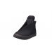Rick Owens Black High-Top Wrap Sneakers