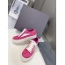 Rick Owens Low-Top Sneakers - Pink Suede
