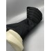 Rick Owens Black High-Top Canvas Boots